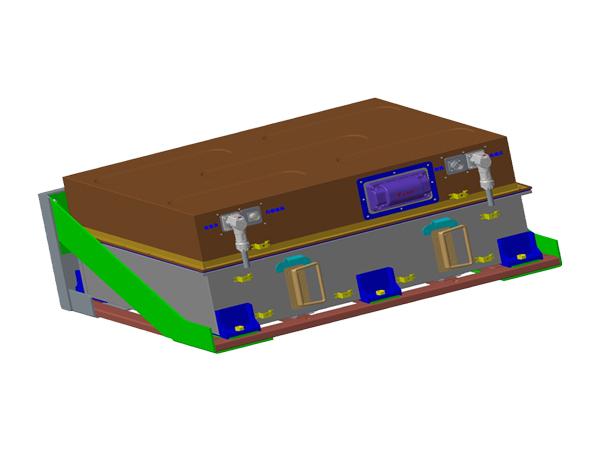 EV動(dòng)力電池系統(tǒng)物流車（三）